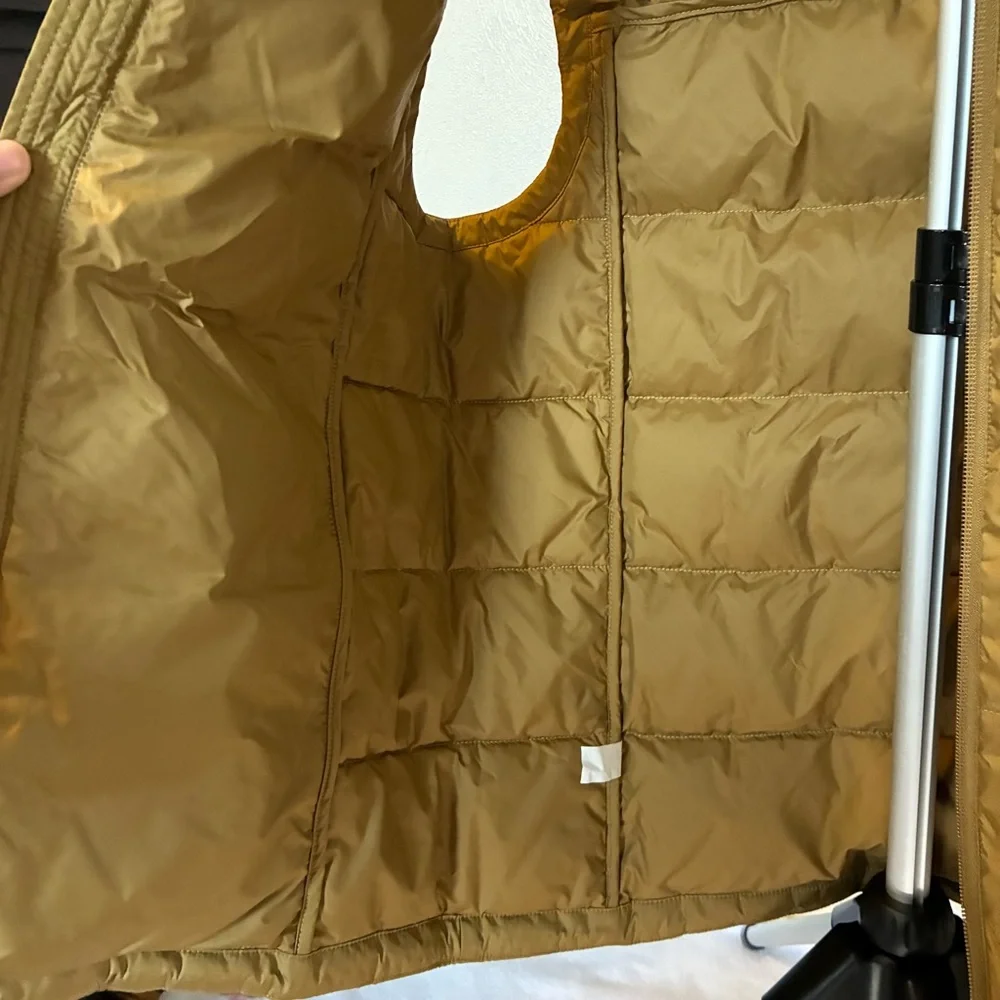 The North Face Gold/Bronze Down Puffer Vest